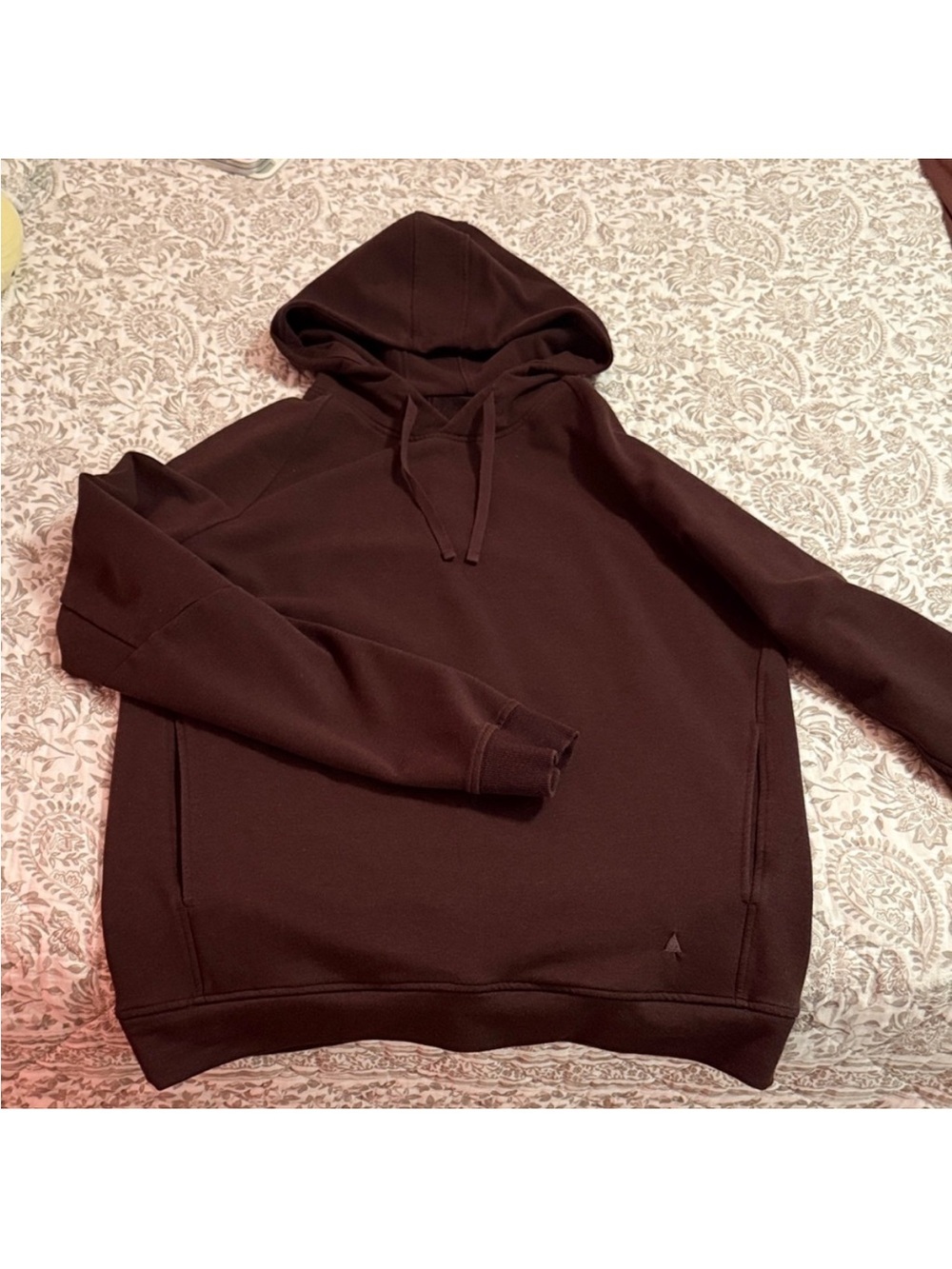 NWOT Vitality Brown Hoodie Size Small